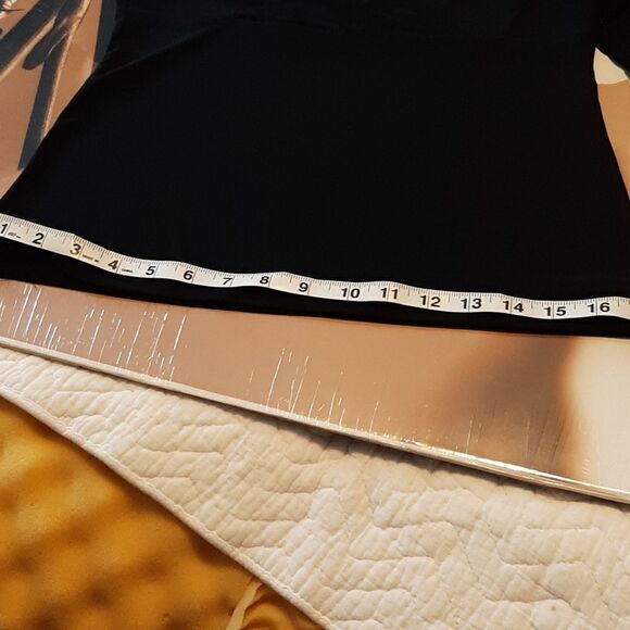 New York & Company Stretch Black Top  Size S - Picture 14 of 14